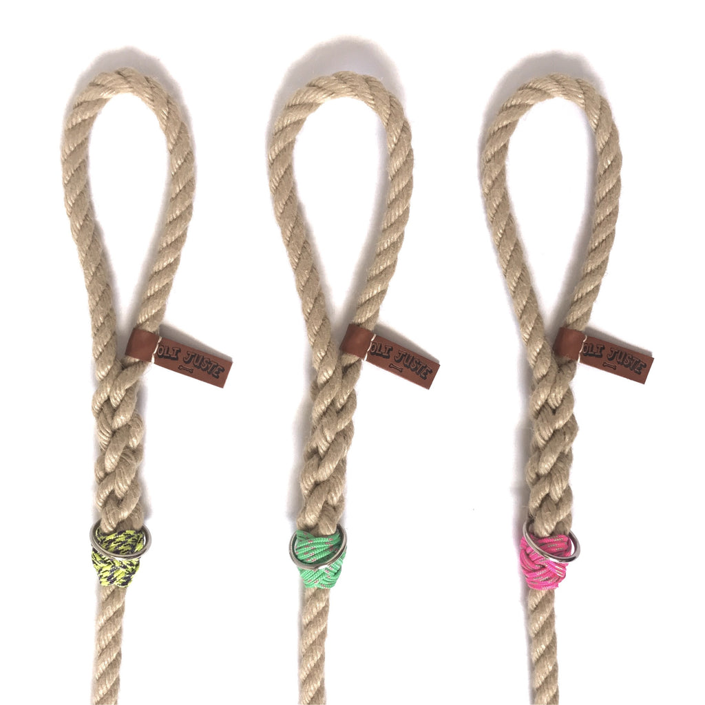 Neon Hempex Rope Lead