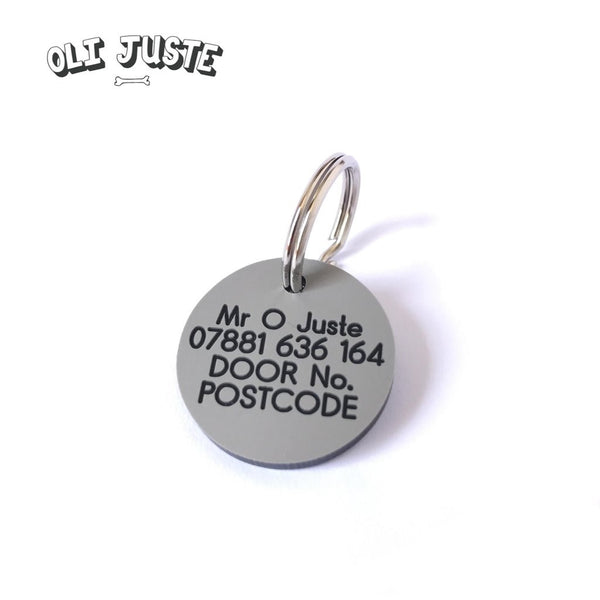 "Get Me Home" Acrylic ID Tag