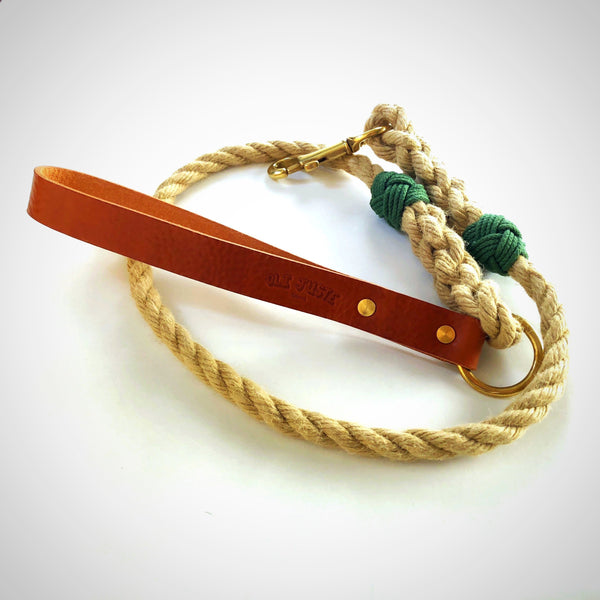 Urban Hempex Rope Lead Tan