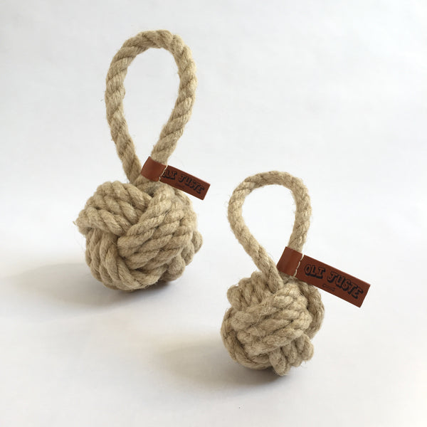 Flax Tug/Toss Dog Toy