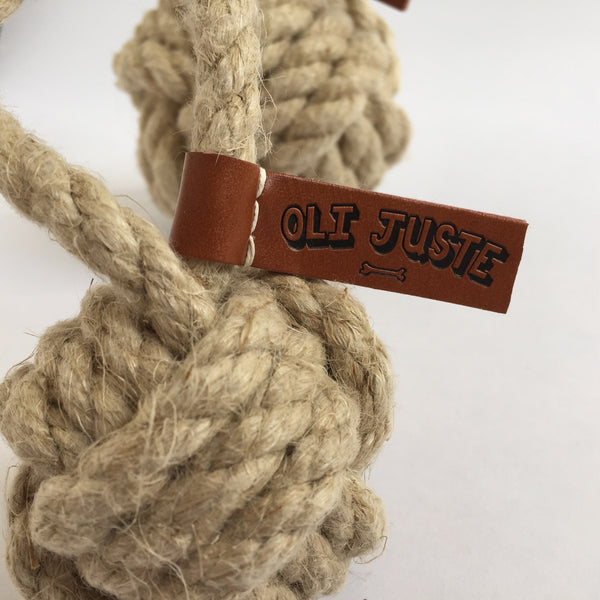 Flax Tug/Toss Dog Toy