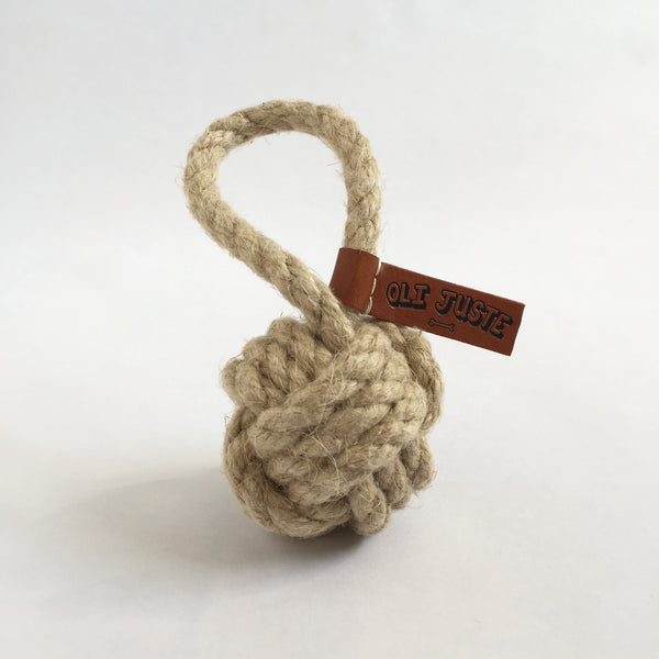 Flax Tug/Toss Dog Toy