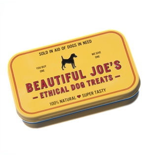Beautiful Joe's Liver Treats + Tin