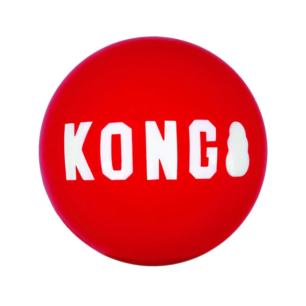 Kong Signature Ball Medium 2-pk